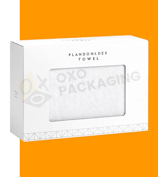 custom bath towel packaging